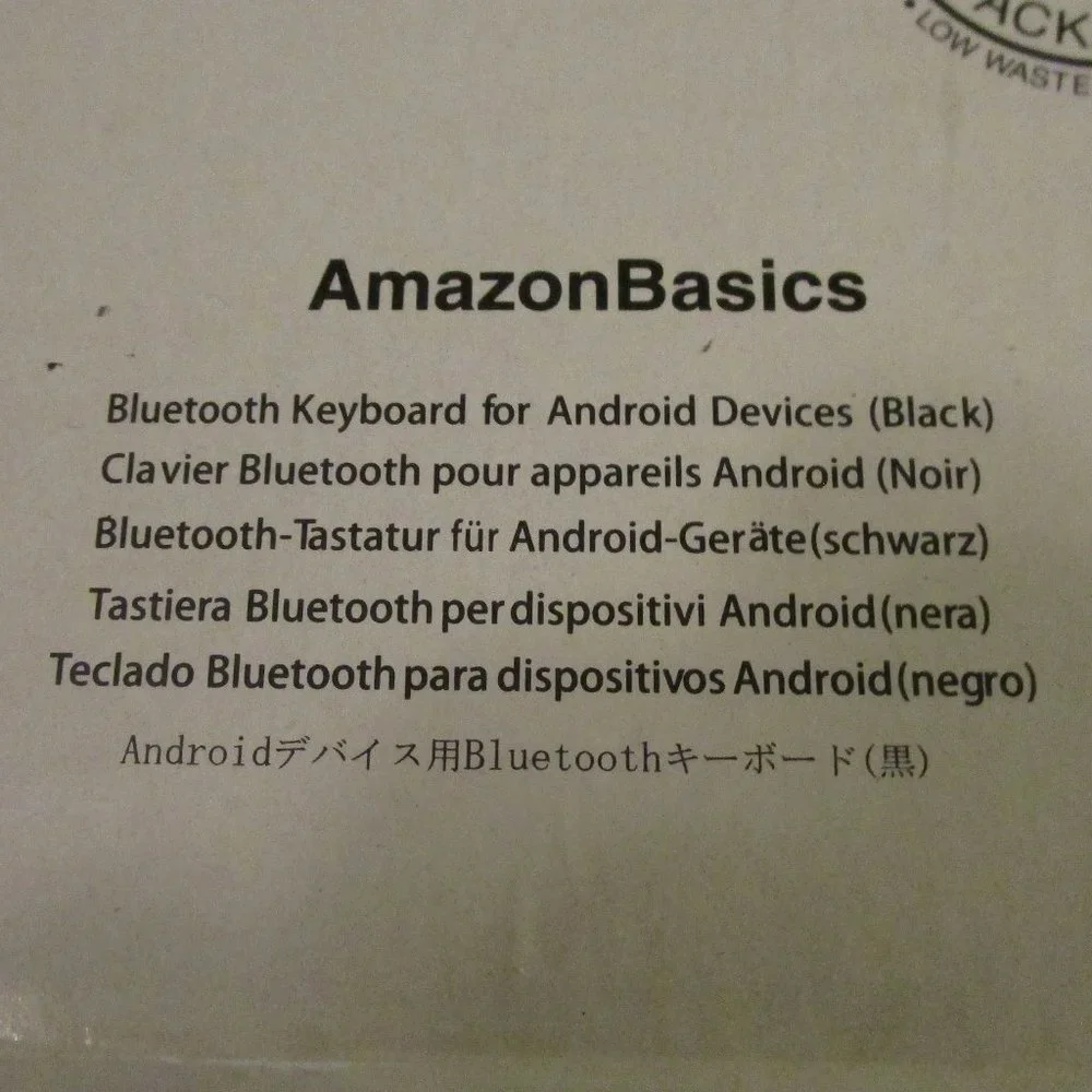 Bluetooth keyboard for android devices